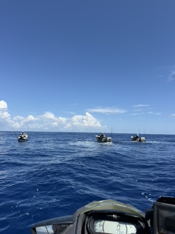 Atlantic Deep Sea Fishing on Jetski